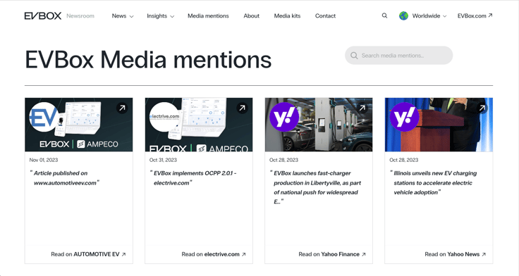 EVBOX NEWSROOM